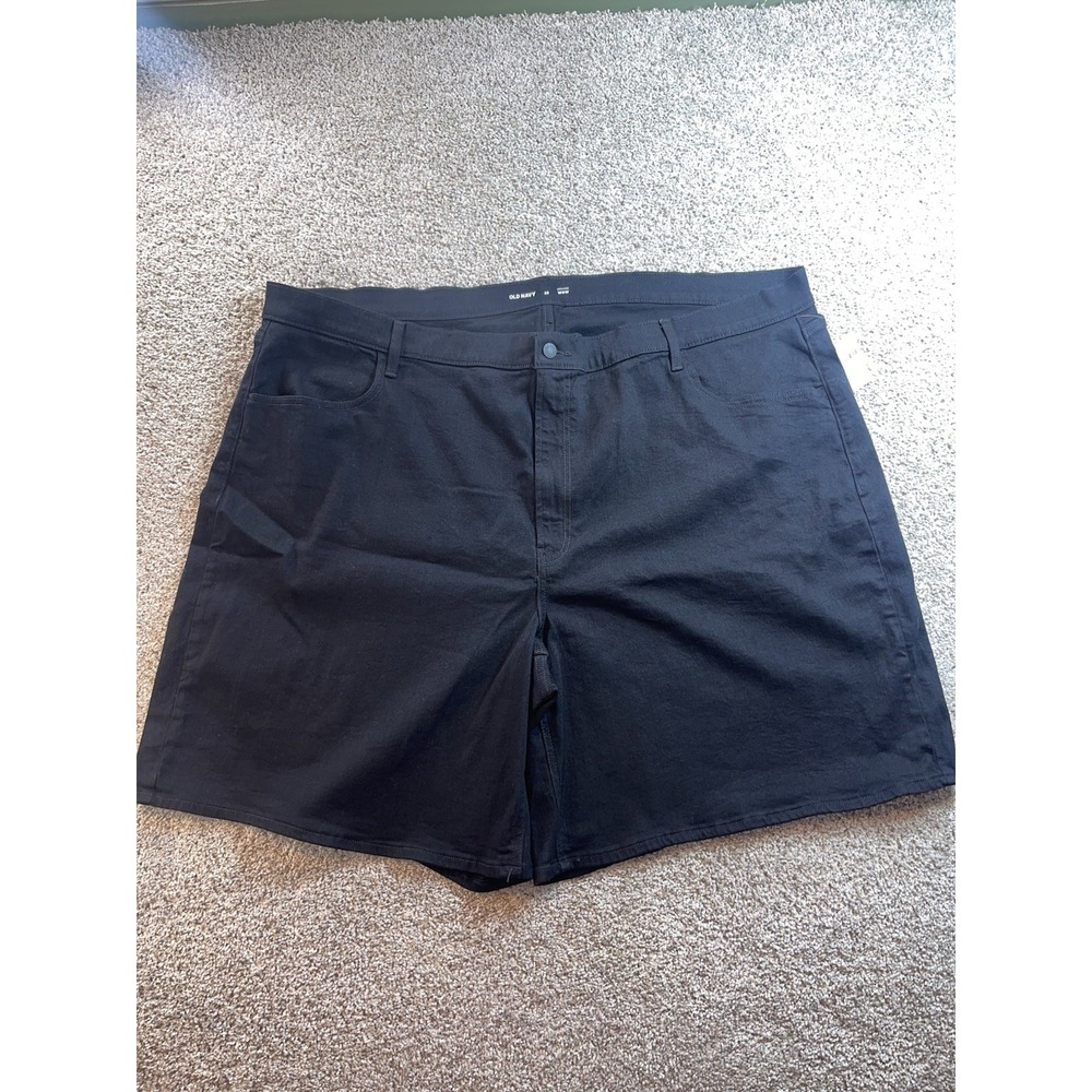 Old Navy Wow High Rise Black Jean Shorts Plus Size 28 Stretch NWT
